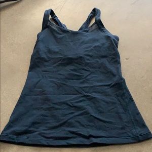 Lululemon Tank with shelf bra